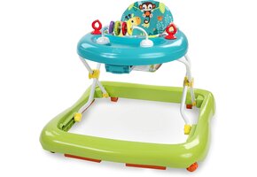 Loopwagen Giggling Safari - Babywalker met Speelblad - 46% Korting