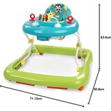 Bright Starts Giggling Safari Babywalker - Verstelbaar - Giggling Safari