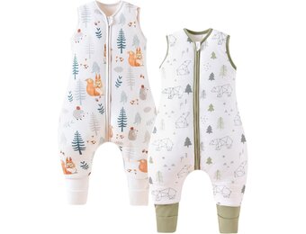 Chilsuessy Baby Slaapzak met Voetjes 2.5 Tog - Winterslaapzak voor Peuters