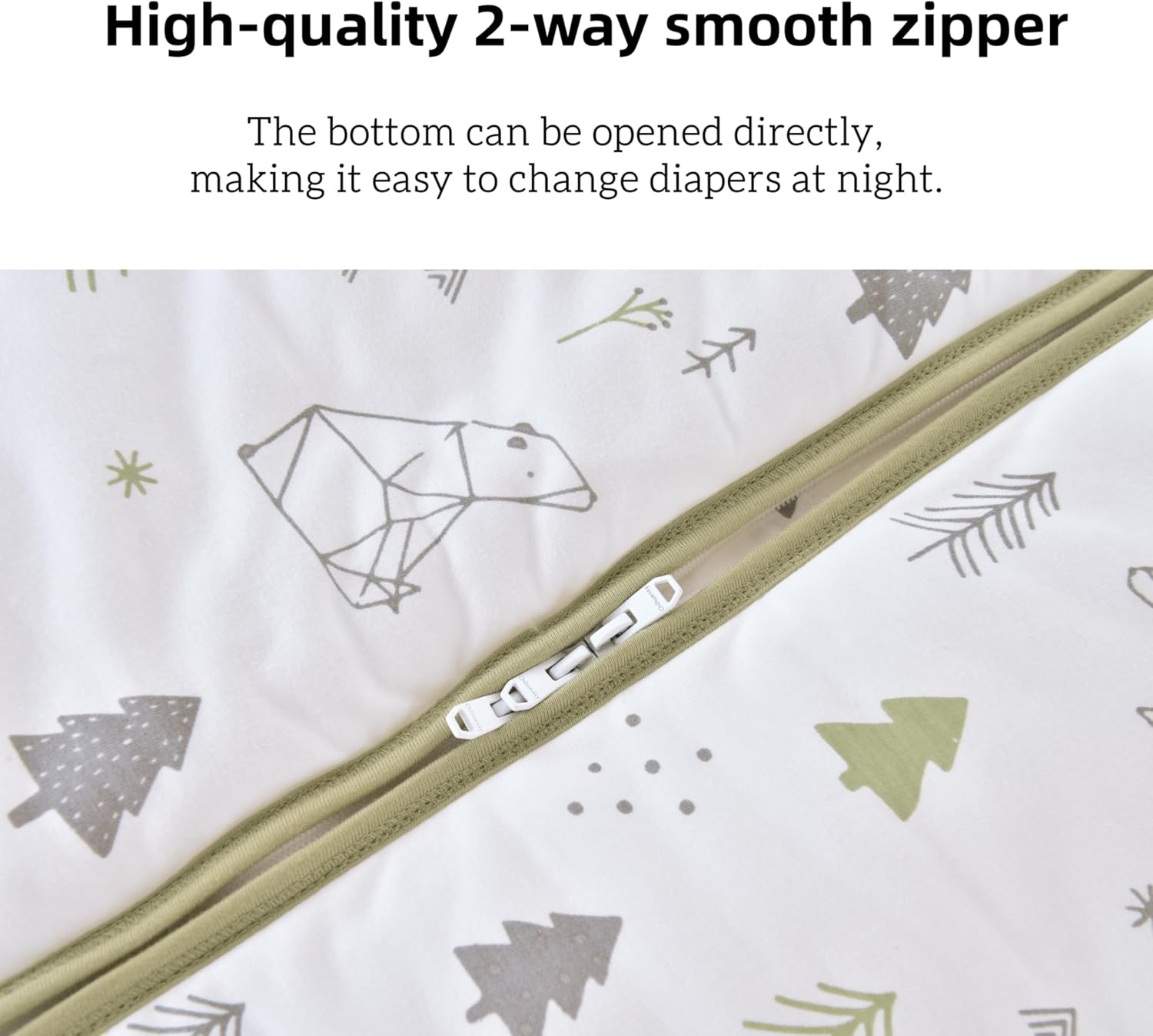 Chilsuessy Baby Slaapzak met Voetjes 2.5 Tog - Winterslaapzak voor Peuters