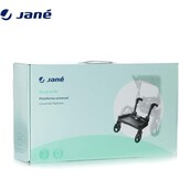 Jané Go Up Surfer Universeel meerijdplankje Zwart tot 20 kg