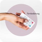MoMi KENANI babywippe tot 9 kg, inklapbaar, met afstandsbediening & Bluetooth, grijs