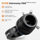 Svbony SV238 OAG (Off-Axis Guider), 8 * 14mm Prisma Groot