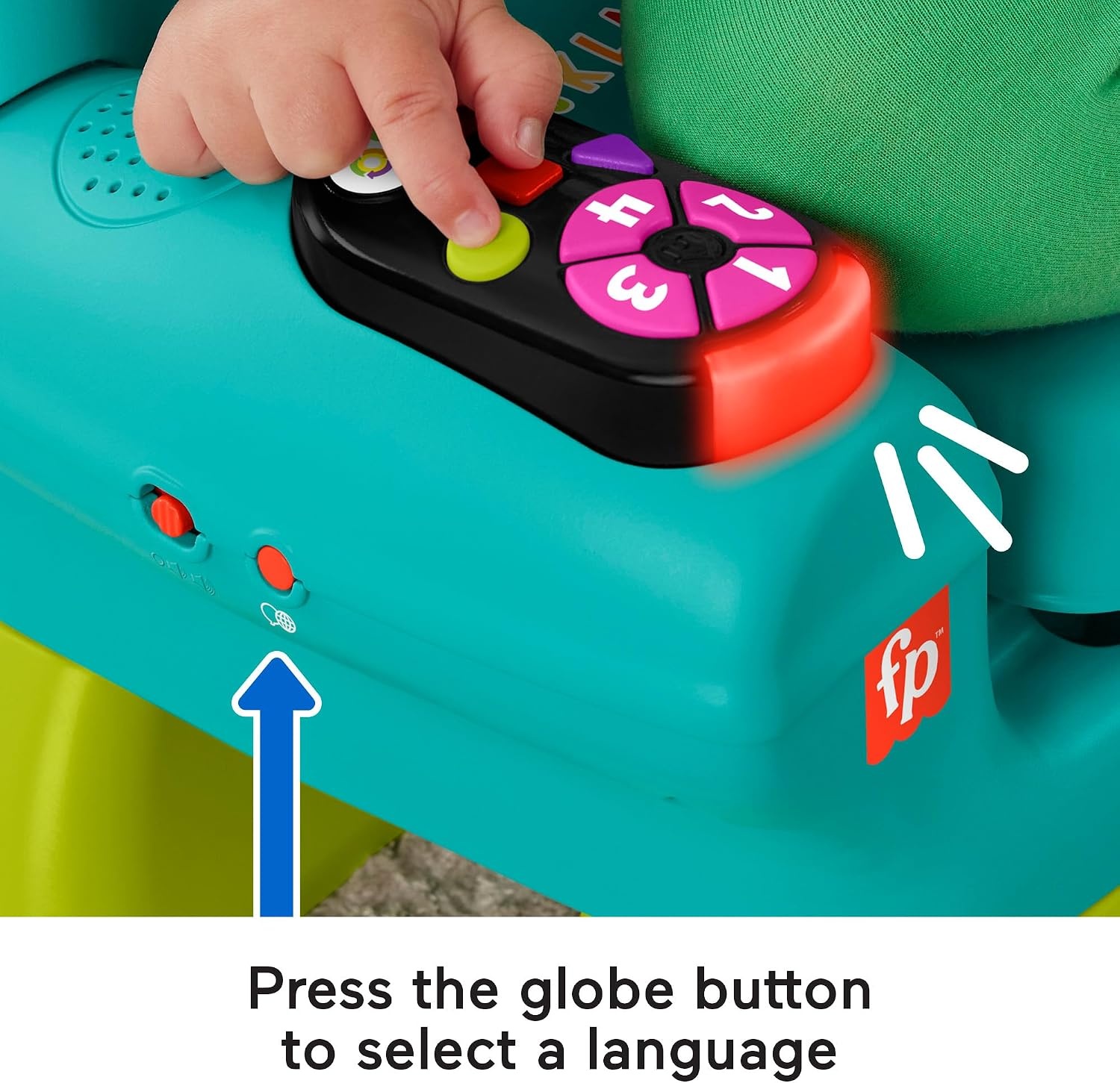 Fisher-Price Laugh & Learn Smart Stages Leerstoel - Teal