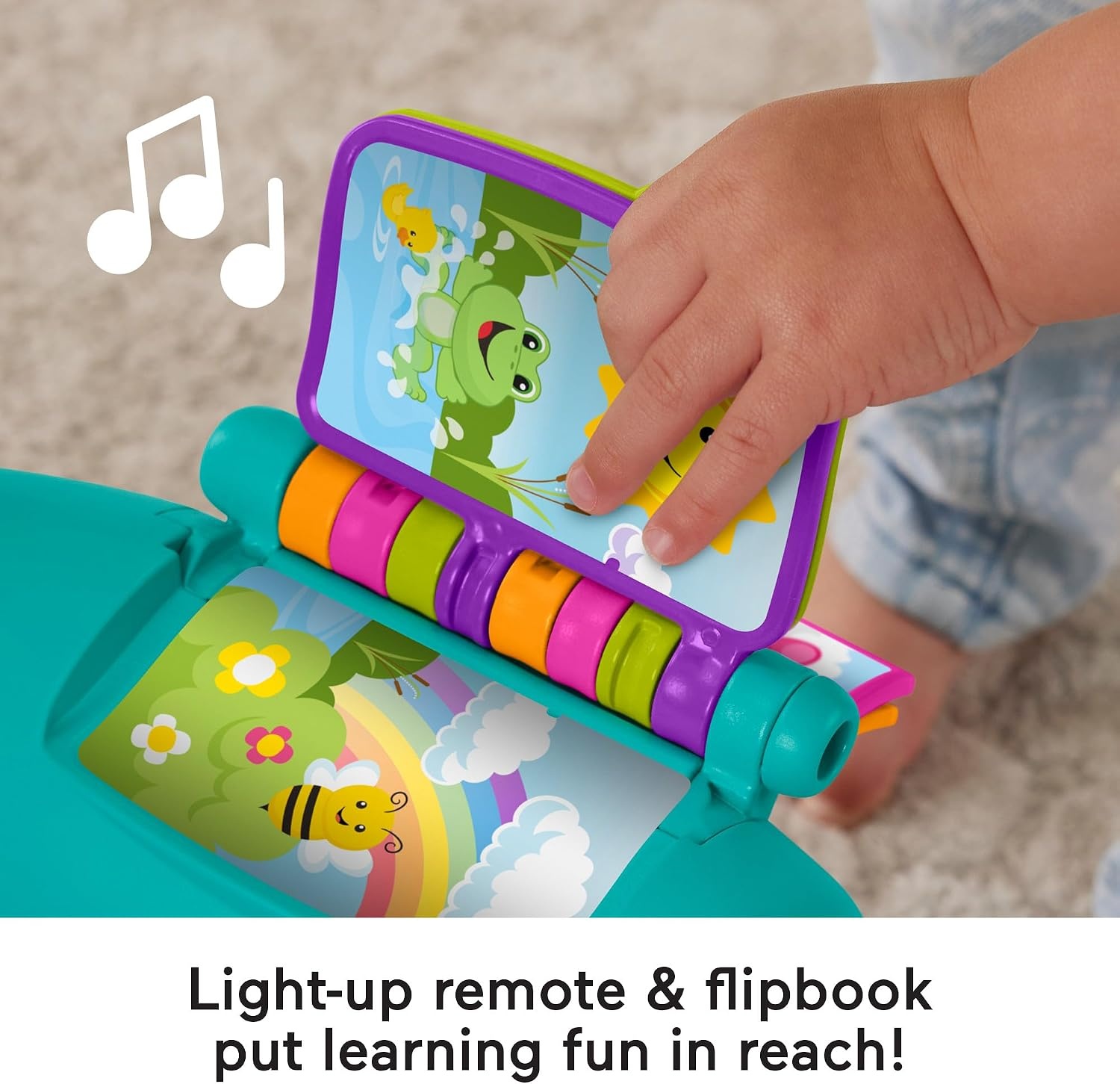 Fisher-Price Laugh & Learn Smart Stages Leerstoel - Teal