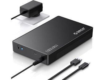 ORICO 3,5 inch USB 3.1 Type-C HDD behuizing voor SATA harde schijven tot 20TB