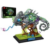 JMBricklayer Mechanische Kameleon Bouwset 70124 - Groen - 827 Delen