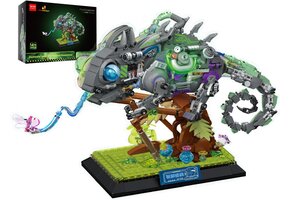 Mechanische Kameleon Bouwset Groen - 46% Korting