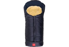 Voetenzak Kinderwagen/Buggy Marineblauw - Fleece & Lamsvacht - 41% Korting
