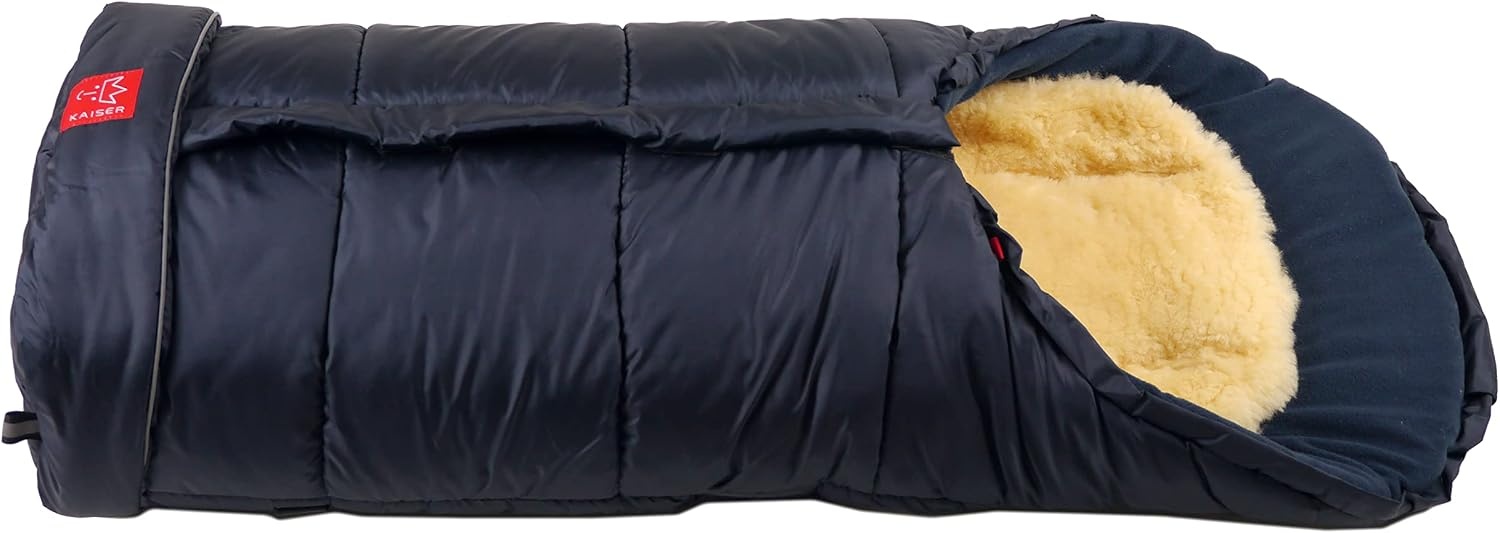 Kaiser Sheepy Voetenzak - Marineblauw - 105 x 48 cm