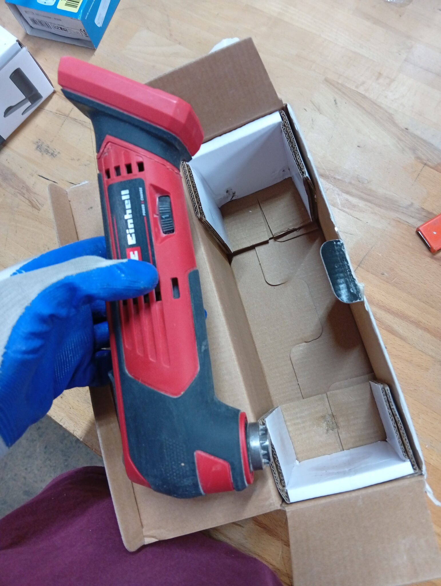 Einhell accu-multifunctiegereedschap TE-MG 18/1 Li-Solo