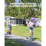 FanttikRide C9 Pro Elektrische step voor kinderen van 8-12 jaar, kleurrijke regenboogverlichting, 8/12/16 km/u, bereik van 8 km, led-display, in hoogte verstelbaar, opvouwbaar, voor jongens en meisjes