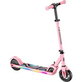 FanttikRide C9 Pro Elektrische step voor kinderen van 8-12 jaar, kleurrijke regenboogverlichting, 8/12/16 km/u, bereik van 8 km, led-display, in hoogte verstelbaar, opvouwbaar, voor jongens en meisjes