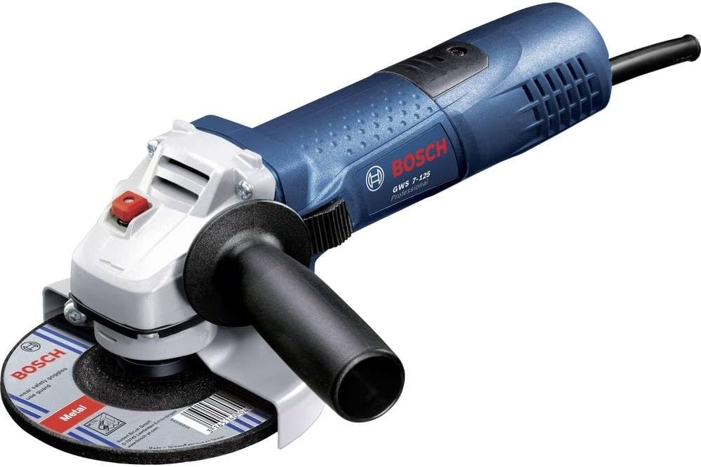 Bosch Professional Haakse Slijpmachine GWS 7-125 (720 W, Schijfdiameter 125 mm, Doos)