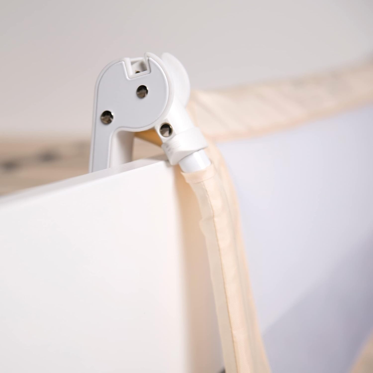 roba Bedhek Klipp-Klapp 150 cm - Opvouwbare Bedhek voor Baby's en Kinderen - Beige