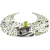 Draadloze LED Bouwlamp 3000 Lumen - Opvouwbaar & Verstelbaar