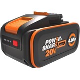 WORX WA3644 20V 4.0Ah PowerShare Accu met BMS - 34% Korting