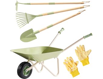Kinderkruiwagen Tuinset 6-delig met Korting!