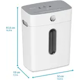Papierversnipperaar HP OneShred 8CC - P-4, 59% korting