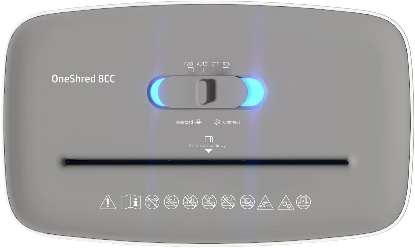 Papierversnipperaar HP OneShred 8CC - P-4, 59% korting