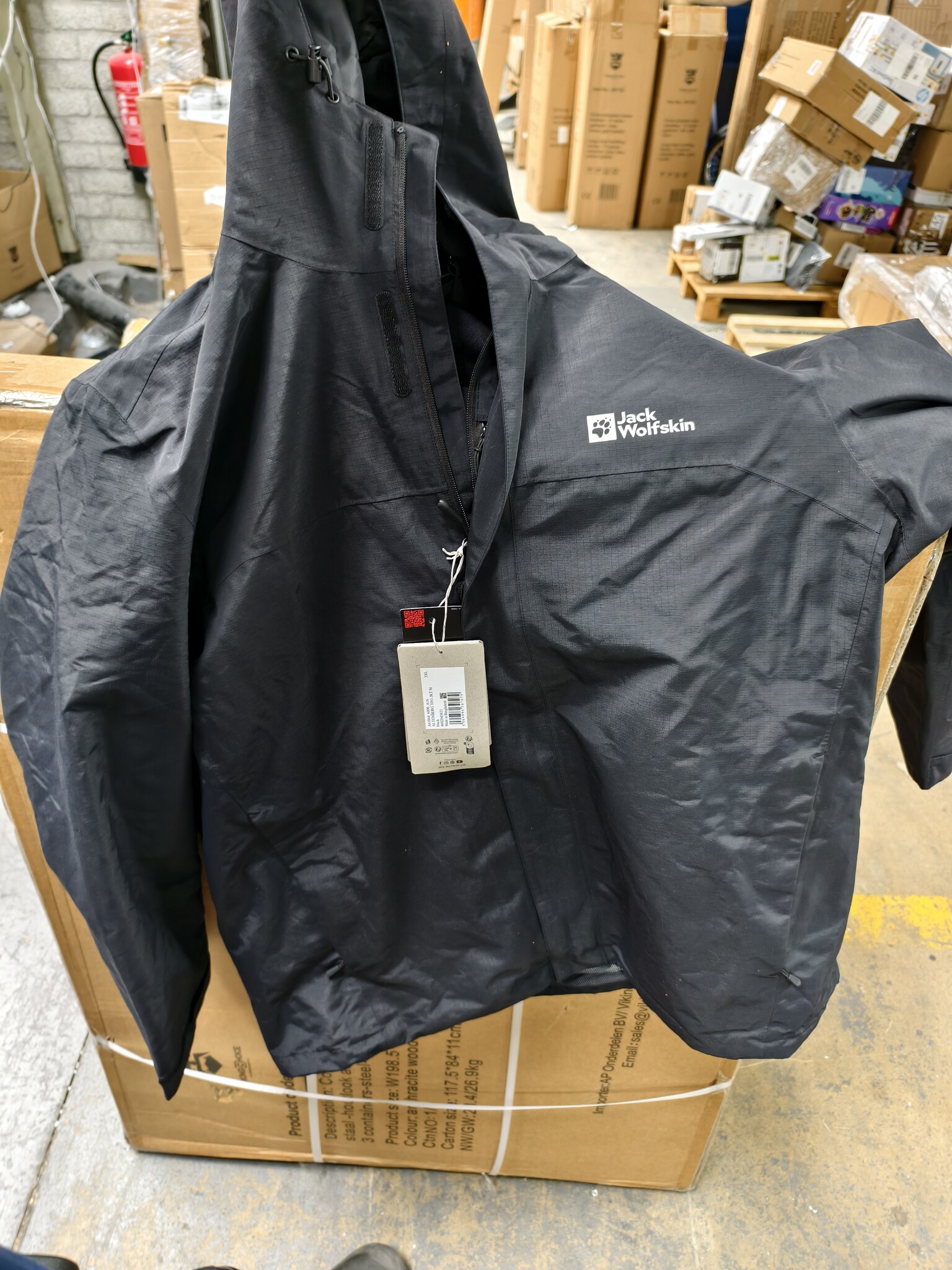 3-in-1 Wandeljas Heren Altenberg Zwart 3XL - 59% Korting