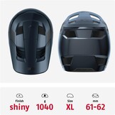 Abus HiDrop Full Face Helm - Maat XL - Blauw - 33% Korting