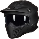 Jethelm Motor/Scooter Zwart Mat 2XL - Inklapbaar Vizier - 46% Korting