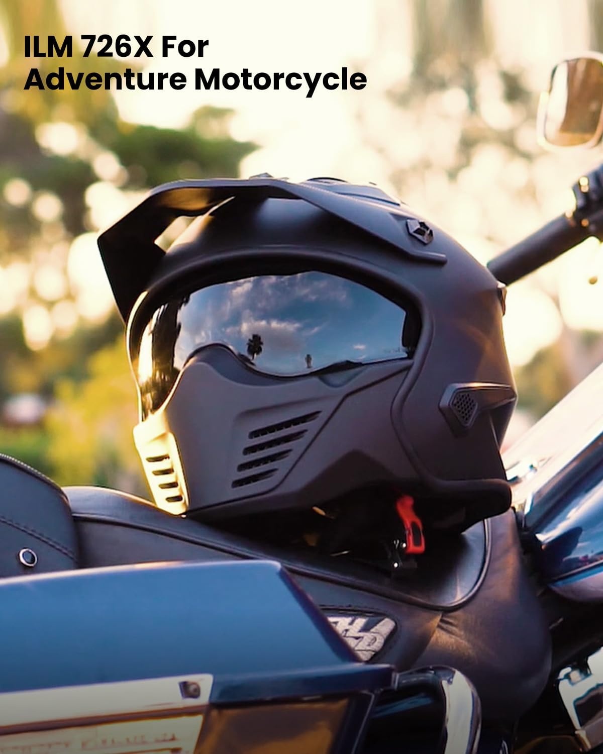 Jethelm Motor/Scooter Zwart Mat 2XL - Inklapbaar Vizier - 46% Korting