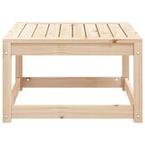 vidaXL Voetenbank Grenenhout - 63.5x63.5x38 cm - 34% Korting
