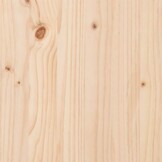 vidaXL Voetenbank Grenenhout - 63.5x63.5x38 cm - 34% Korting