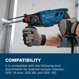 Bosch Boorhamer 720W 2,0 Joule SDS Plus - 54% Korting