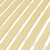 VidaXL Lattenbodem 120x200 cm - Populierenhout, 17 latten, 53% Korting