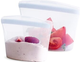 Siliconen Voedselcontainers Set (2 stuks) - Lekvrij & Vaatwasbestendig - 34% Korting