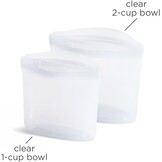 Siliconen Voedselcontainers Set (2 stuks) - Lekvrij & Vaatwasbestendig - 34% Korting