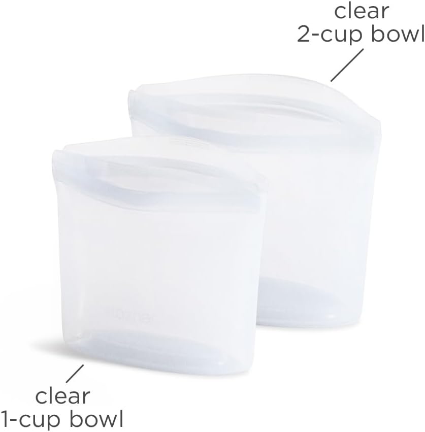 Siliconen Voedselcontainers Set (2 stuks) - Lekvrij & Vaatwasbestendig - 34% Korting