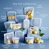 Siliconen Voedselcontainers Set (2 stuks) - Lekvrij & Vaatwasbestendig - 34% Korting