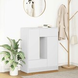 vidaXL Dressoir met Laden en Deuren 73x31x90 cm Wit - 54% Korting!