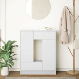 vidaXL Dressoir met Laden en Deuren 73x31x90 cm Wit - 54% Korting!