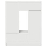 vidaXL Dressoir met Laden en Deuren 73x31x90 cm Wit - 54% Korting!