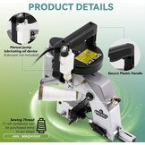Elektrische Zaksluitmachine Zilver | 1250 TPM | 30% Korting