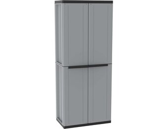 Opruimkast Jline 368 Kunststof - 68x37,5x163,5 cm - 54% Korting
