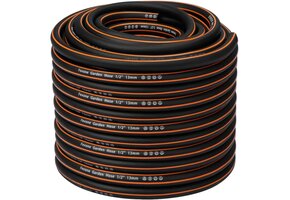 Tuinslang 50m | 13mm | Zwart/Oranje | 25 bar | 4 lagen | 46% korting
