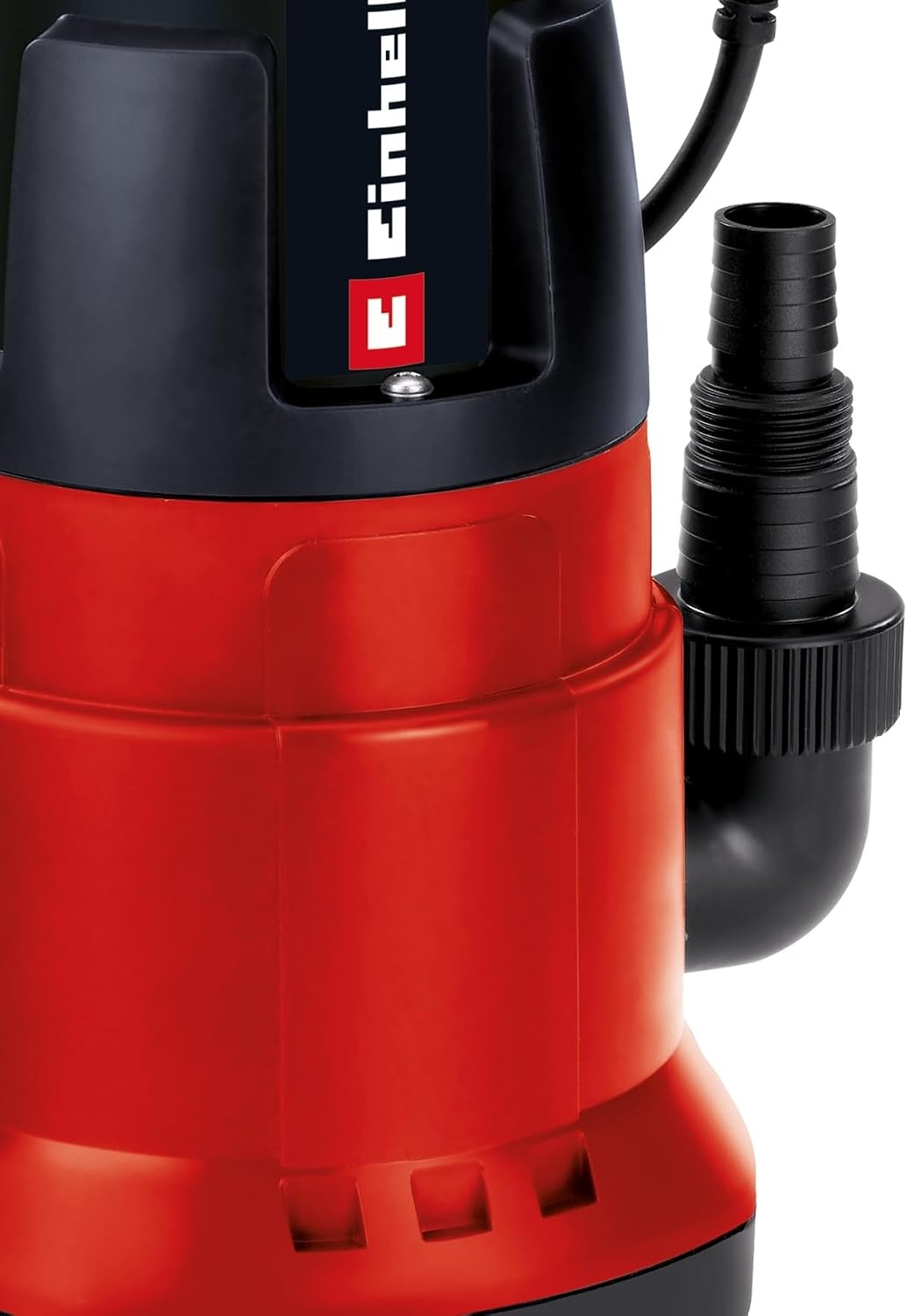 Einhell GC-DP 7835 vuilwaterpomp (rood, 780W, Ø35 mm vreemde voorwerpen, 15.700 l/h, vlotterschakelaar, draaggreep, kabelopwikkeling, universele aansluiting), rood