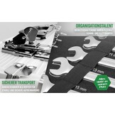 Brüder Mannesmann M29075 Gereedschapsset, 108-Delig, Aluminium Gereedschapskoffer, Groen/Zilver