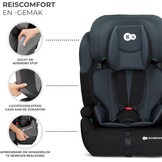 Kinderkraft COMFORT UP I-SIZE 76-150 cm Autostoeltje 9-36 kg, afstelbare hoofdsteun, veiligheidssystemen, Diepe zitting, Eenvoudig te reinigen, Groep 1/2/3, tot 12 jaar, zwart