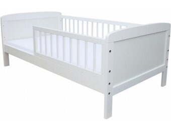 Peuterbed - Wit - 160x70cm - incl lattenbodem kinderbed