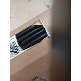 vidaXL Kamerscherm met 6 panelen 300x200 cm stof wit