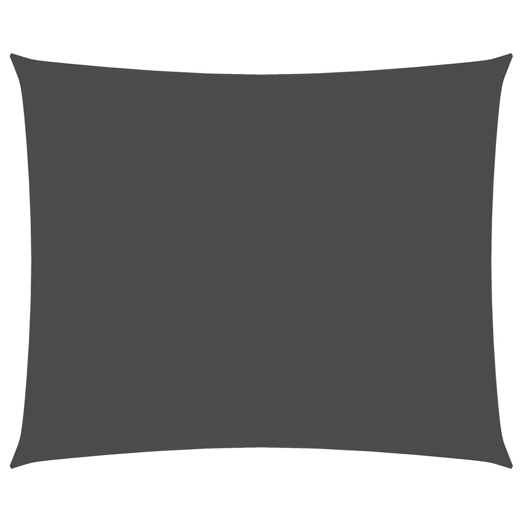 vidaXL Zonnescherm rechthoekig 4x5 m oxford stof antracietkleurig