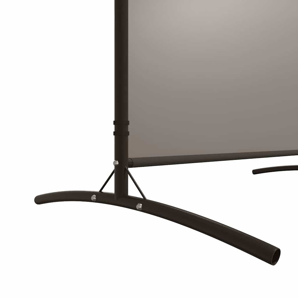 vidaXL Kamerscherm met 6 panelen 520x180 cm stof antracietkleurig