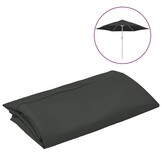 vidaXL Vervangingsdoek Parasol 300 cm Antraciet - 33% Korting